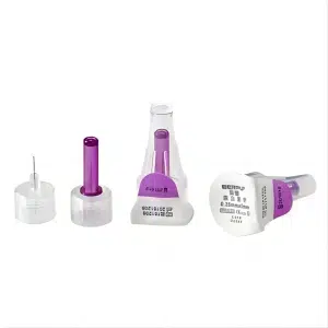 Assorted packaging of Kohope insulin pen needles including individual blisters and bulk boxes for wholesale