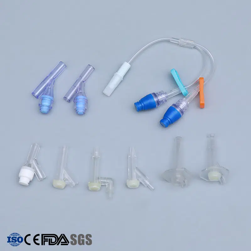 Professional Y Infusion Set: Your Trusted Medical Infusion Manufacturer for Disposable Medical Infusion Solutions Kohope Y-injection port and medical grade latex tube components for disposable medical infusion set 150cm length
