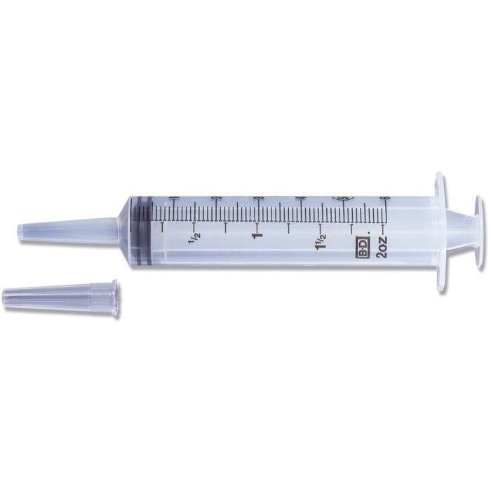 large capacity 3 part syringe product display