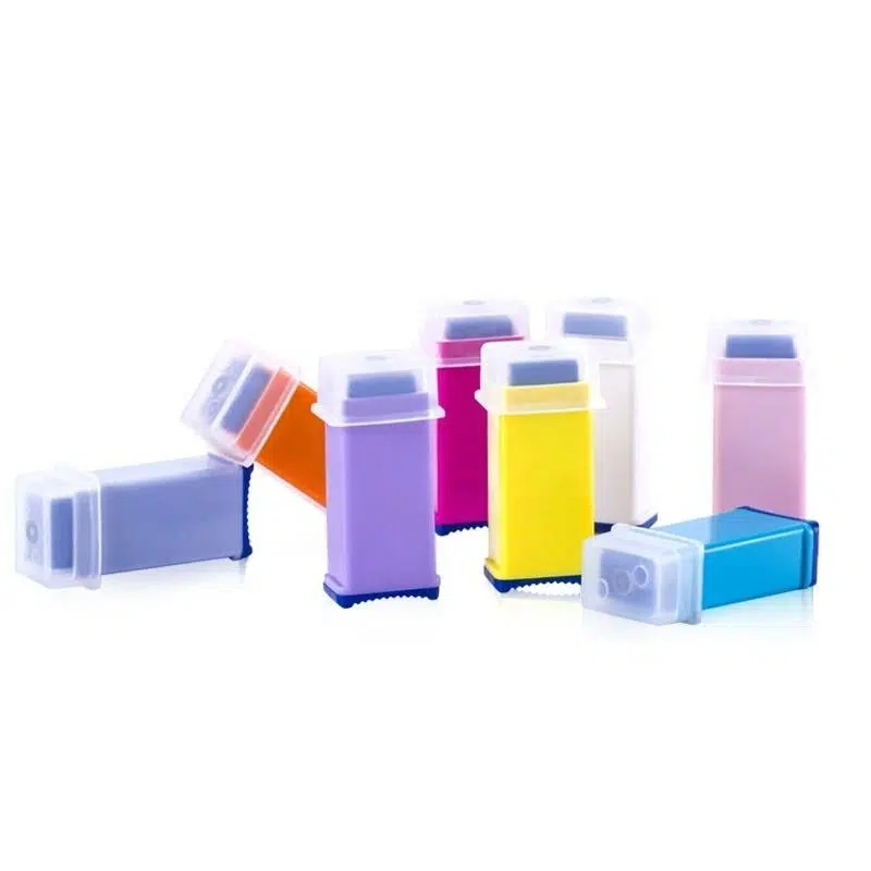 Square shape lancet safety lancets in multiple colors for medical blood sampling