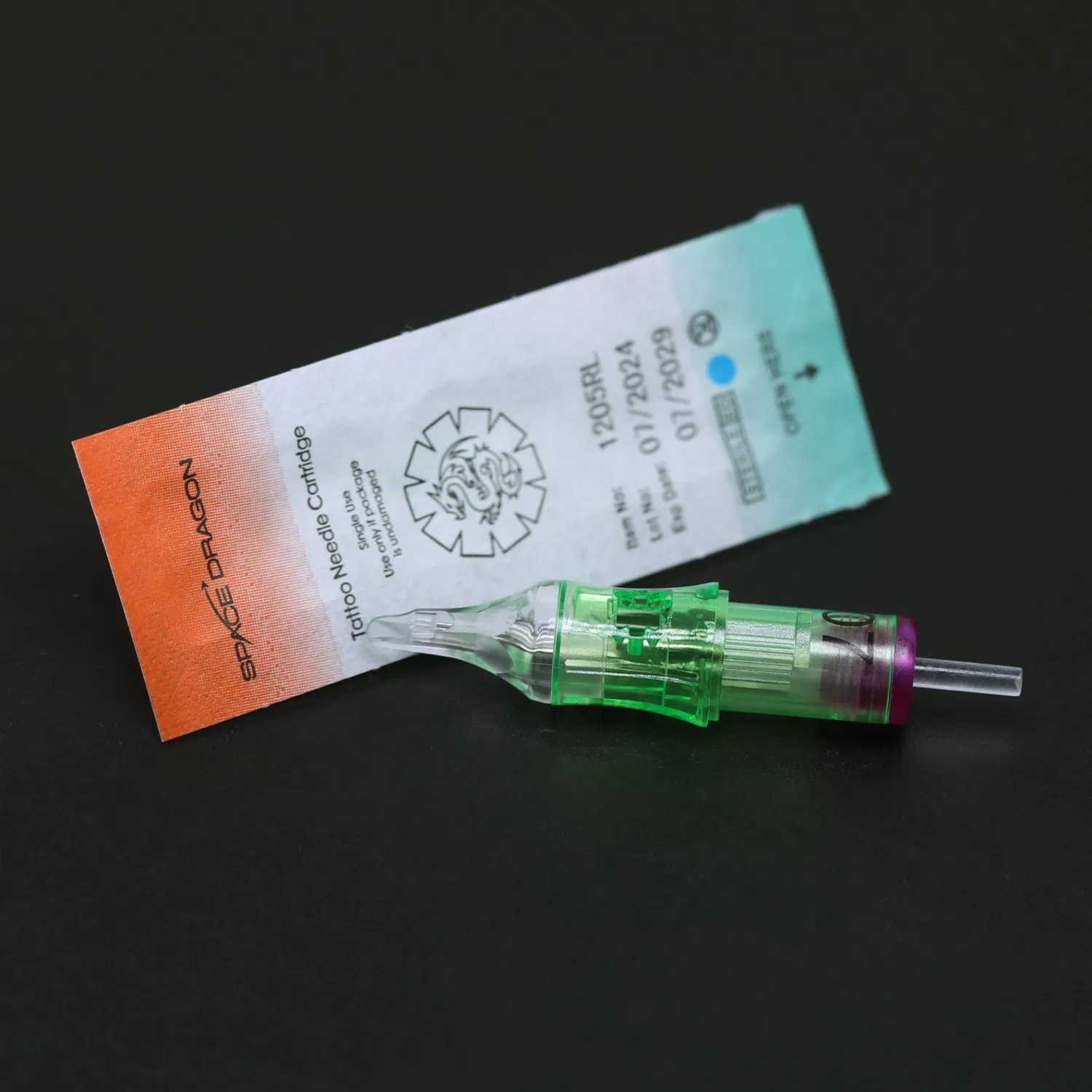 Sterile packaged tattoo cartridge needles in professional retail box - OEM/ODM custom packaging available