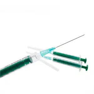 Low dead space tuberculin syringe 1cc slip tip design for reduced medication waste