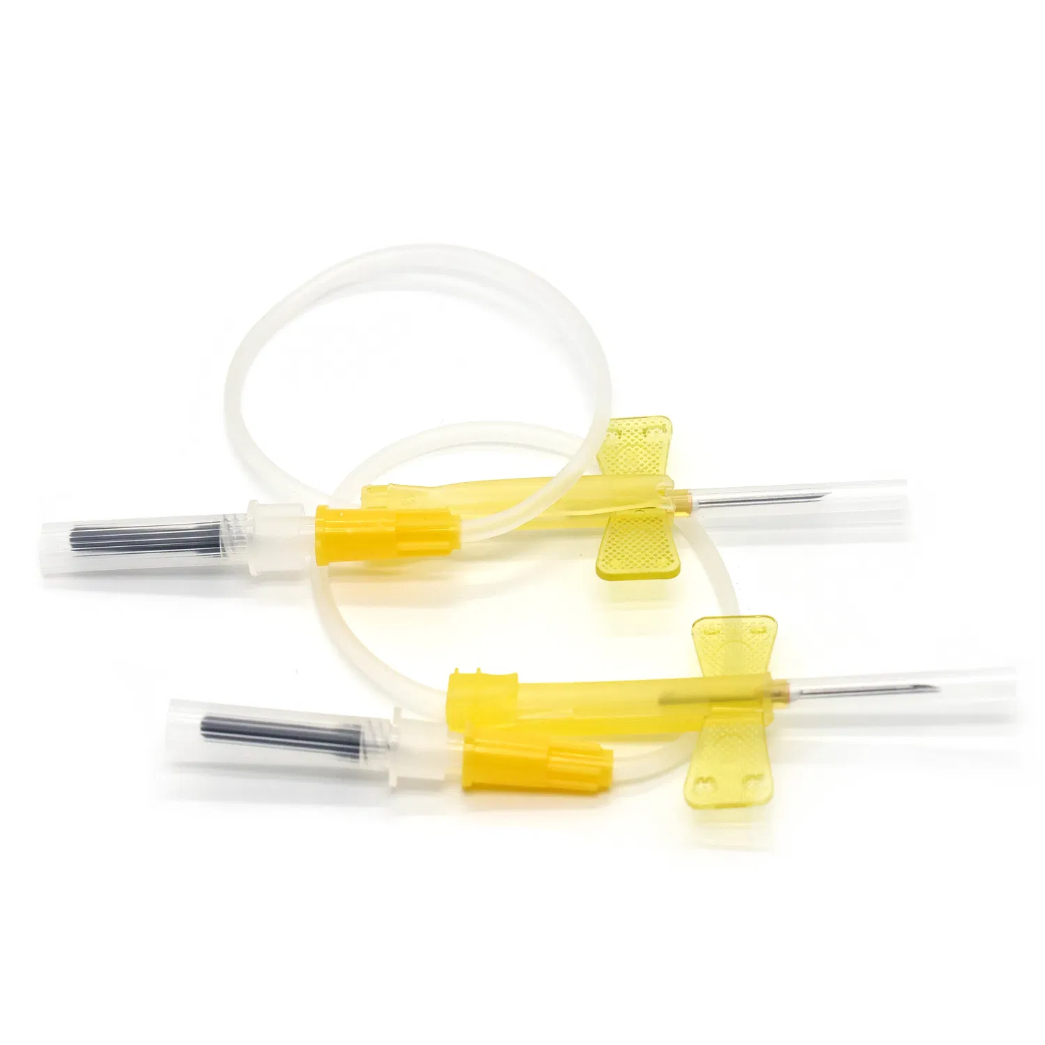 Sterile Hospital Use IV 20g Yellow Wing Butterfly Blood Collection Needle Sterile Hospital Use IV 20g Yellow Wing Butterfly Blood Collection Needle