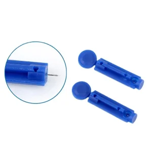 Pharmaceutical grade stainless steel needle shaft of sterile blood lancet