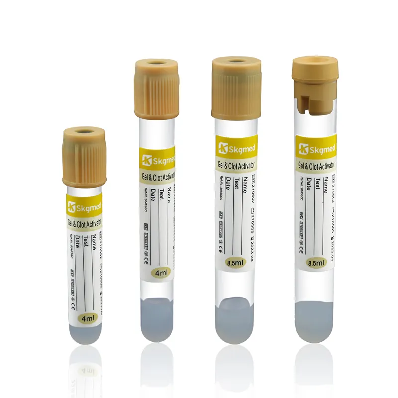 Yellow cap Sodium Citrate Tube option custom color selection