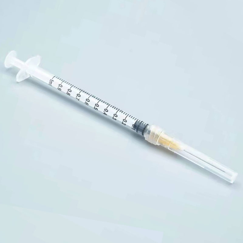 1ml Luer Lock disposable sterile syringe no needle individually wrapped