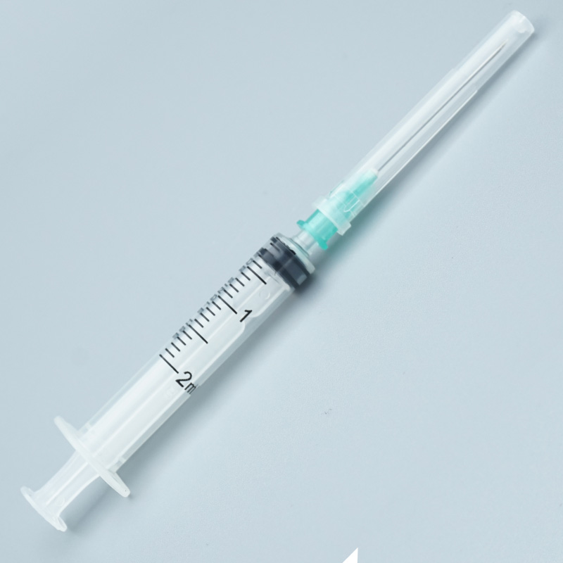 2ml Syringe Insulin Syringe Oral Syringe Hypodermic Needle Full Front View