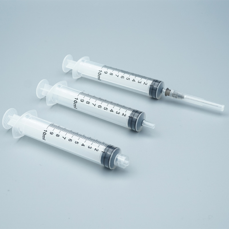 10ml Syringe | Luer Lock Syringe with Hypodermic Needle Disposable Syringe 10ml Syringe Medical Connector Options With Different Designs