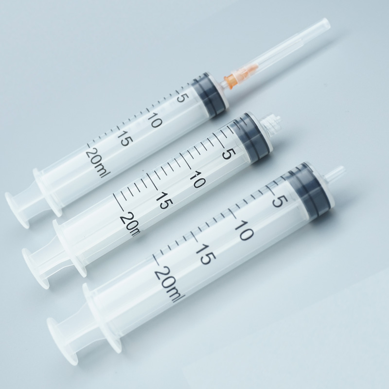20ml Syringe Buying Guide: Key Specifications, Applications, and How to Choose a Reliable Supplier 20ml Syringe Luer Lock Syringe Hypodermic Needle Disposable Syringe Front View
