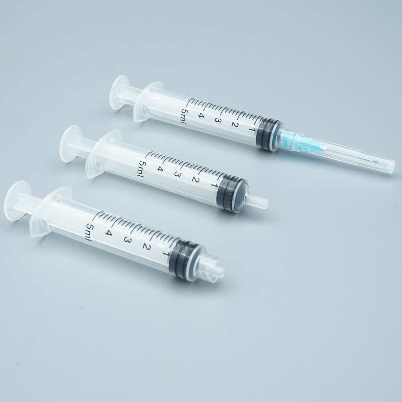 5ml Syringe With Hypodermic Needle Assembly For Clinical Applications 5ml Syringe With Hypodermic Needle Assembly For Clinical Applications