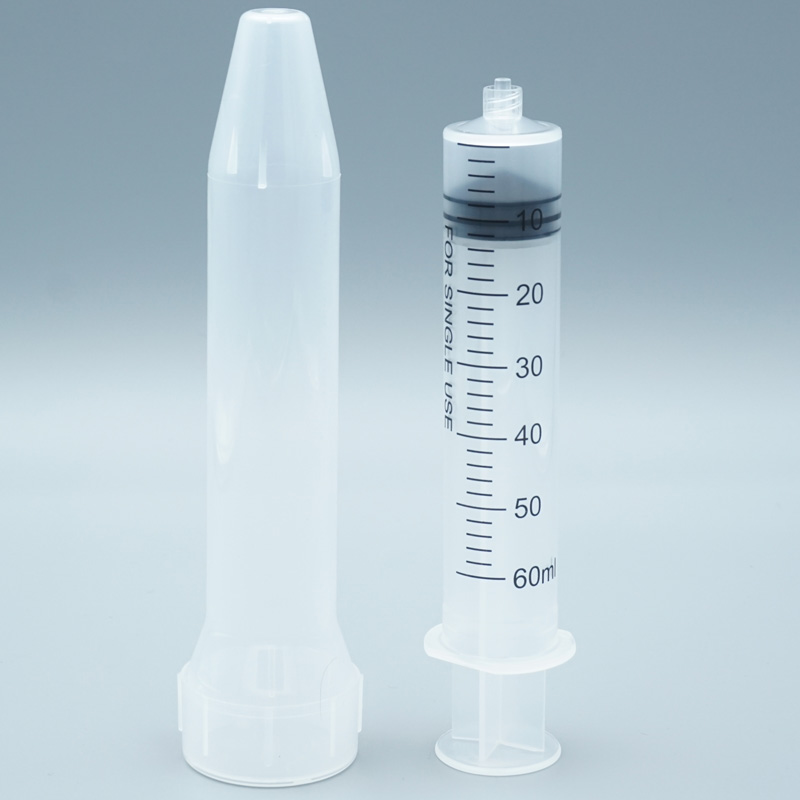 60ml Luer Lock Syringe Sterile Disposable Design Without Needle