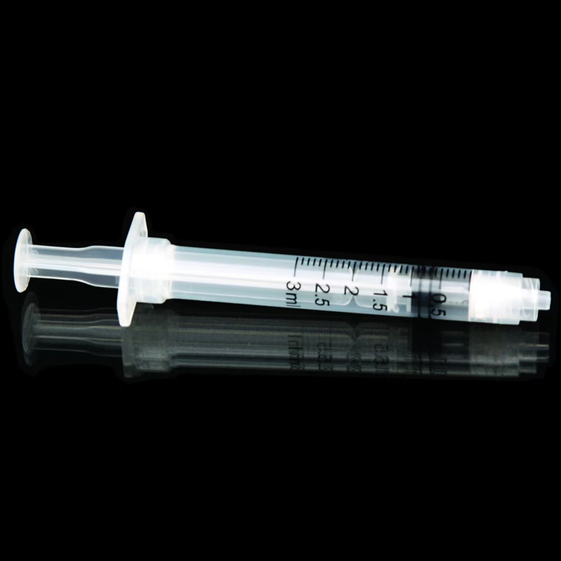 Retractable Safety Syringe - Luer Lock Retractable Needle Safety Syringes Retractable safety syringe with luer lock fitting - front view